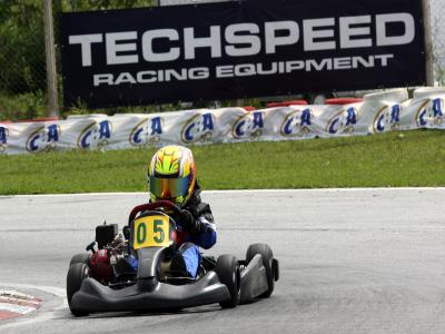 Aizza conquista a segunda pole do Paraná na Copa Brasil de Kart