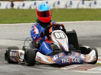 Júlio Wolf conquista a 1ª pole de Minas na Copa Brasil de Kart