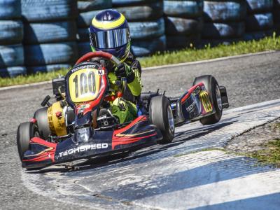 Breno Ebrahim disputa o Paranaense de Kart em Londrina