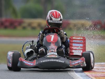 Mineiro é o pole position na categoria Júnior