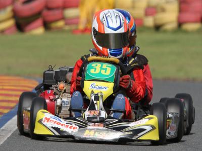 Stefano Marins sai na pole da Cadete na Copa das Federações