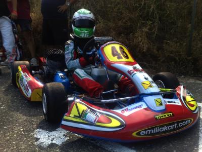 Mauro Auricchio disputa o Paulista Light de Kart