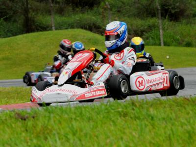 Leandro Guedes chega em sétimo na Copa SP Light de Kart