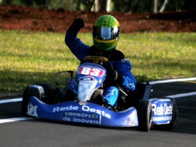 Casagrande é campeão da Júnior no Sul-brasileiro de Kart