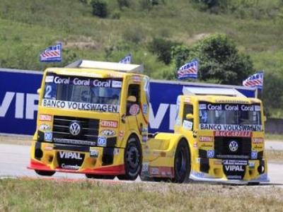 Valmir Benavides é o pole position na F-Truck em Caruaru