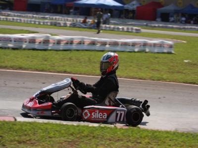 Pietro Fantin larga em segundo na Copa Brasil de Kart