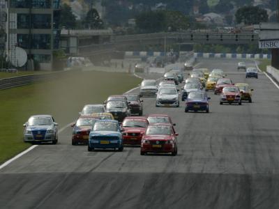 Copa Turismo Show começa com 30 carros no grid