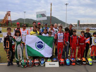 Paraná é pela 3ª vez vice-campeão da Copa das Federações de Kart