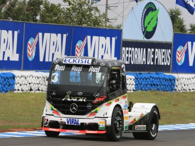 Piquet satisfeito com o 3º tempo da F-Truck em Londrina