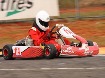 Zandavalli comemora o bi na Copa Paraná de Kart