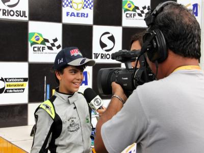 Lucas Dandas é o campeão da Cadete na Copa das Federações