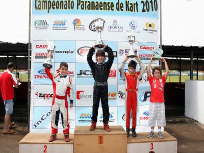 Paraná tem oito novos campeões no kart