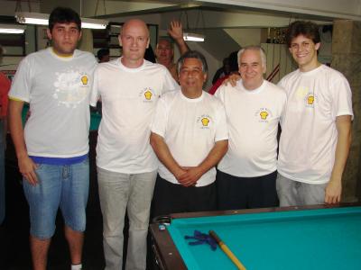 Pão de Queijo é campeão do Interfirmas de Sinuca