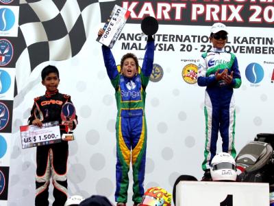 Giuliano Raucci conquista Sepang e é o vice da Rotax MicroMax