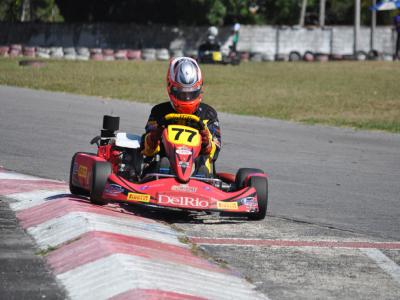 Kinho se isola na liderança da F-400 Light no Cearense de Kart