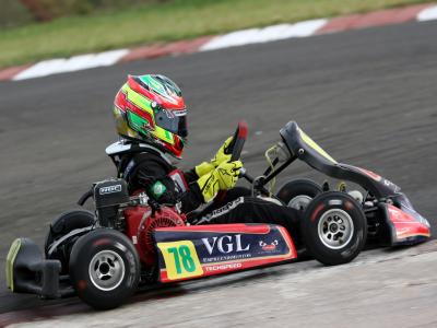 Gabriel Gomez conquista a pole pisition da Mirim