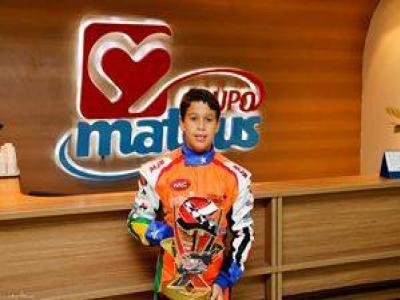 Manuel Júnoir se prepara para a Copa Brasil de Kart