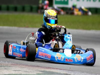 Acidente tira vitória de Myasava na abertura do Paulista de Kart