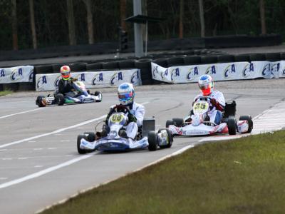 Jéfferson Abel é o campeão da Sênior B no Brasileiro de Kart