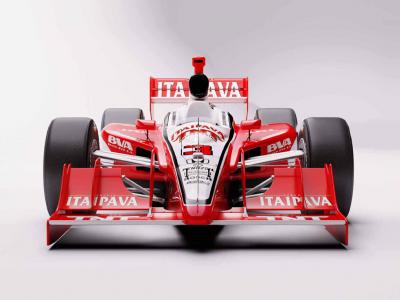 Castroneves revela o layout de seu Dallara Honda para São Paulo