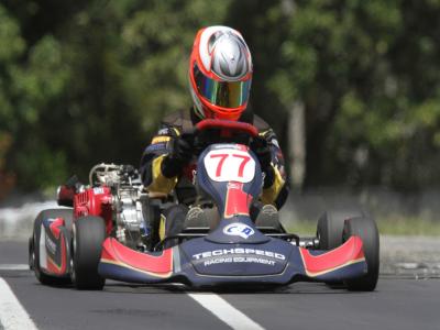 Cearense é o 1º finalista do Brasileiro de Kart