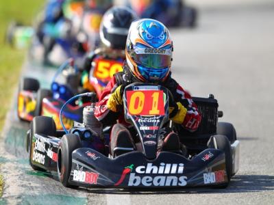 Gregory Diegues termina o Super Kart Brasil entre os cinco