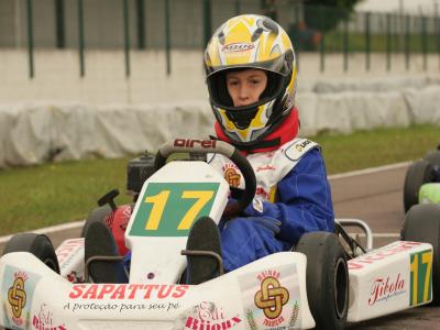 Gustavo Myasava, nova fera do kart de Cascavel