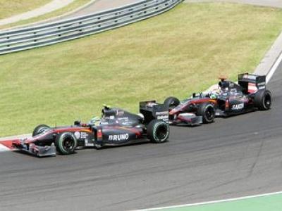 Bruno Senna exalta bom domingo na Hungria