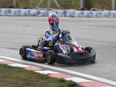 Jonathan Louis é destaque no Brasileiro de Kart