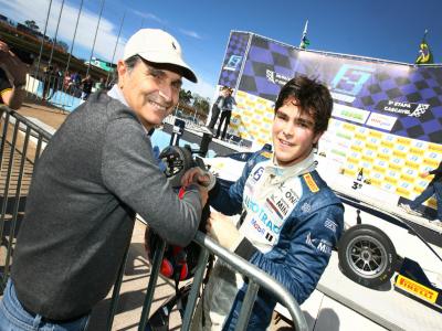 Pedro Piquet vence a F-3 e é o quarto piloto do clã a triunfar em Cascavel