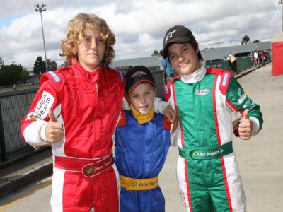 Três pilotos lutam pelo bi no Paranaense de Kart