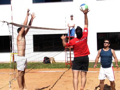 Comercial sedia Aberto de Vôlei de Areia sábado