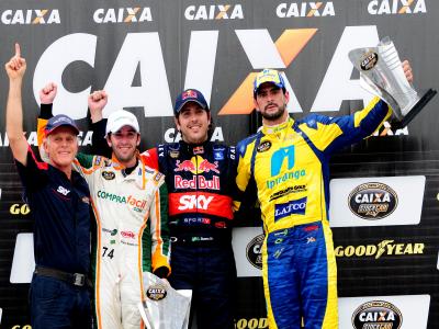 Filhos de Galvão Bueno fazem dobradinha na Stock Car