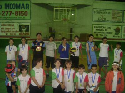 Festival de Bandeja estimula crianças à prática de basquete