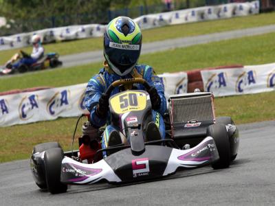 Catarinenses dominam a Novatos na Copa de Kart das Federações