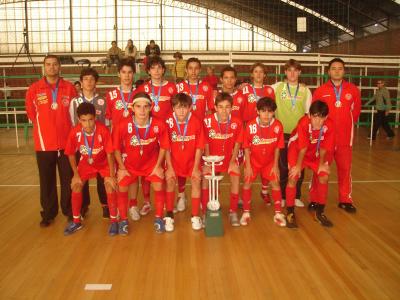 Comercial é vice-campeão da Taça Paraná Sub-15 de Futsal