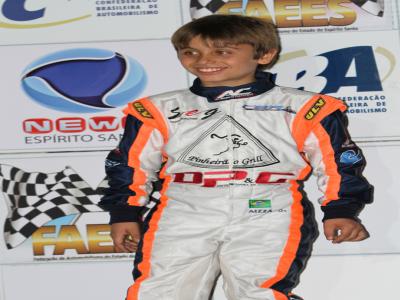 Aizza vai a Minas em busca do título da Copa Brasil de Kart