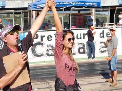 Sabrina faz história na arrancada do Paraná