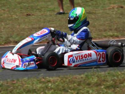 Matheus Vieira confirma participação no Brasileiro de Kart