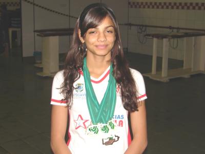 Keila dos Santos é a maior medalhista de Cascavel nos Jojups