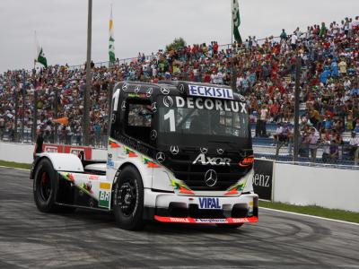 Vitória em Brasília poderá levar Cirino ao penta na Fórmula Truck