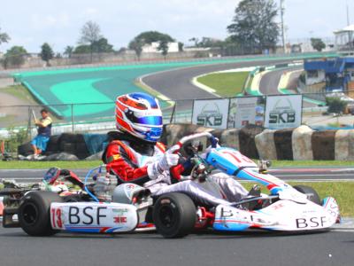 Enzo Elias mantém vice-liderança no Paulista de Kart