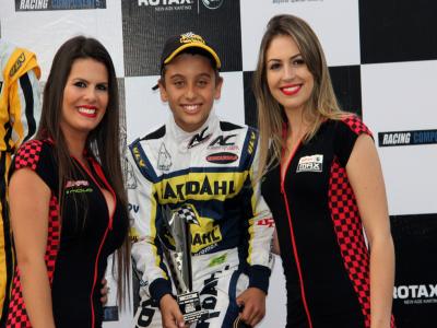 Aizza é novamente o 5º colocado no Sul-Americano de Kart Rotax