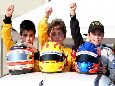 Giuliano Raucci é o 1º campeão da Mirim no GP Brasil de Kart