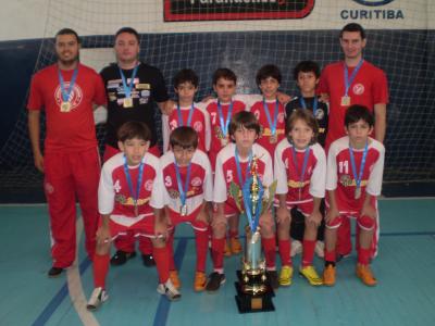 Comercial/Sicredi é campeão paranaense de Futsal Sub-11