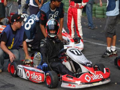 Fantin luta pelo título em duas categorias no Paranaense de Kart