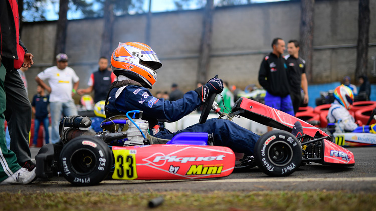 Rodrigo Piquet busca o título da Codasur no Brasileiro de Kart