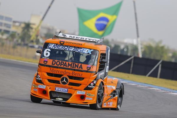 Cirino confirma favoritismo e crava a pole da Copa Truck em Goiânia