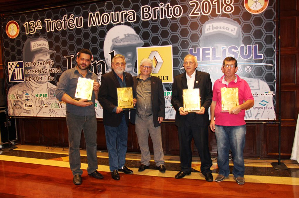 Rubens Gatti, Lagarto, Voigt e Ebbers são os premiados do Troféu Moura Brito