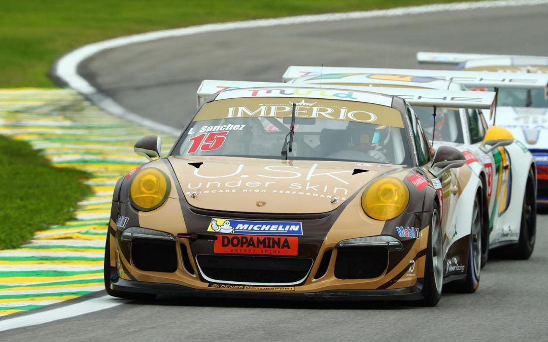 Leonardo Sanchez faz primeira prova na chuva ao estrear na Porsche Cup